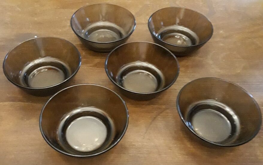 Set of 6 ramekins Vereco, 70s