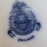 English porcelain dish