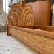 Bed 1 place "palm" wicker and rattan Vivai Del Sud