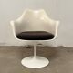 Pair of Tulip armchairs Saarinen Knoll