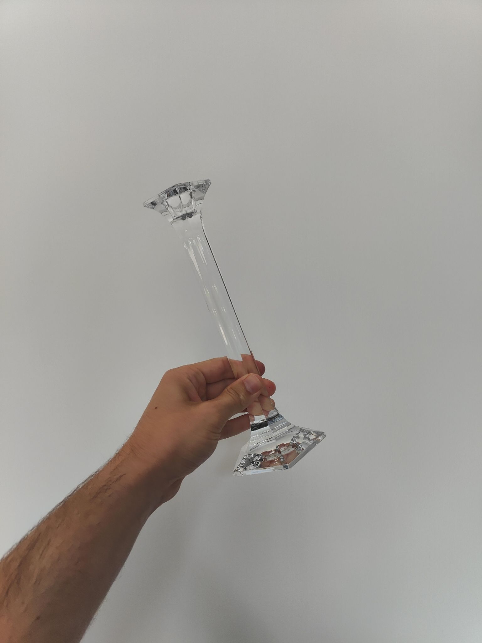 Bougeoir en cristal
