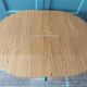 Vintage round table with extensions 1970
