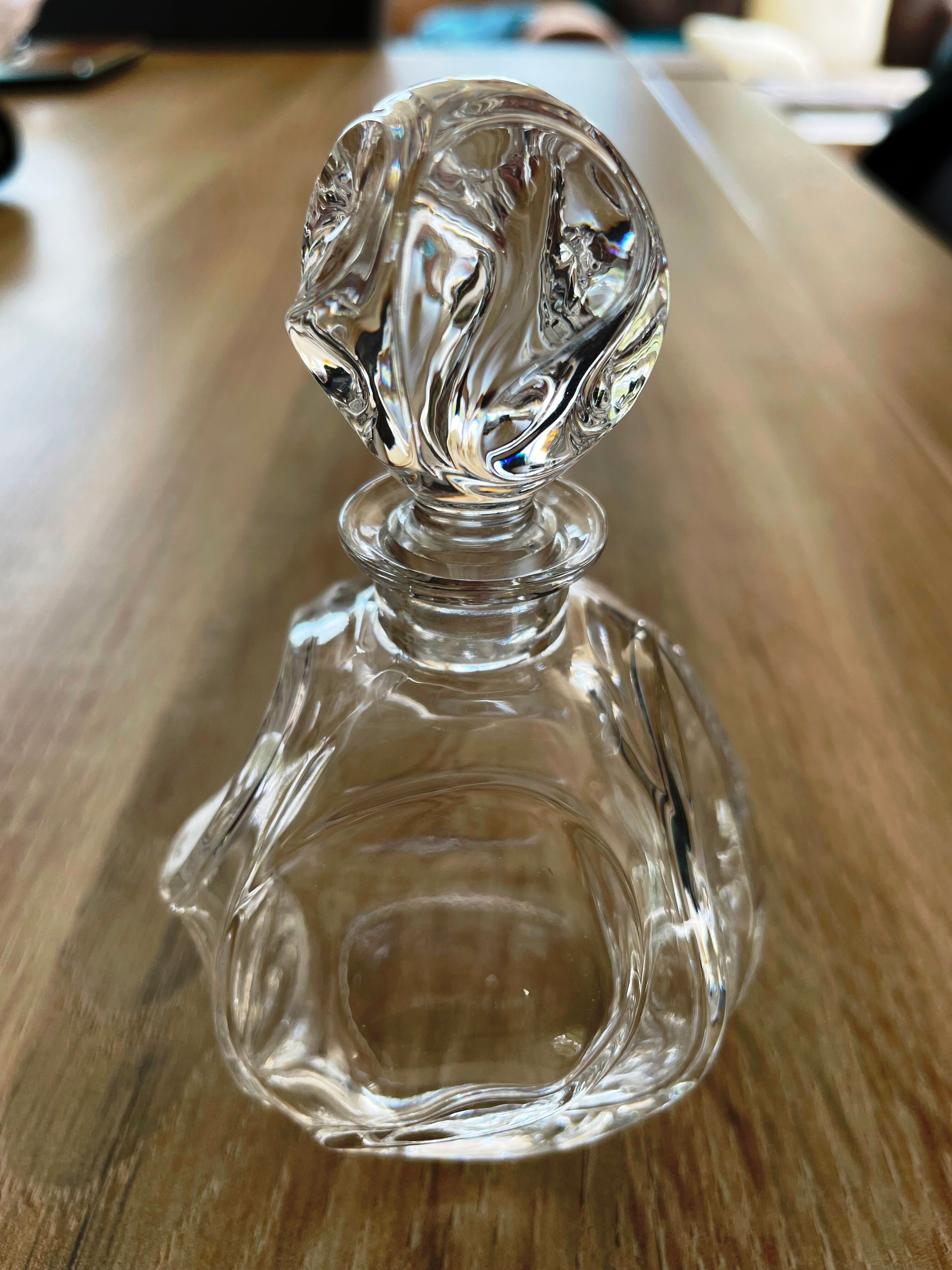 Villeroy & Boch bottle in blown glass