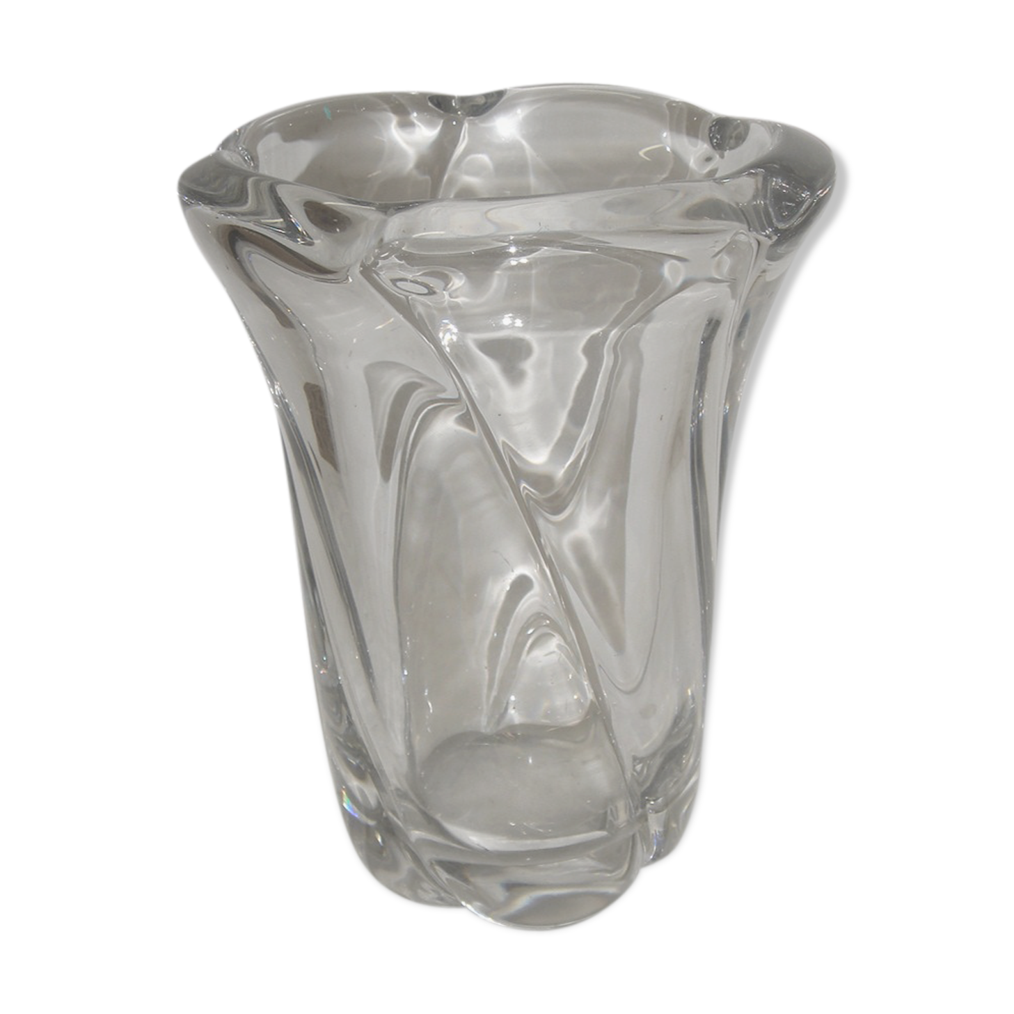 Vase Daum France, 1970, H24cm