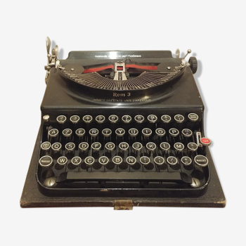 Machine à écrire Remington Rem 3