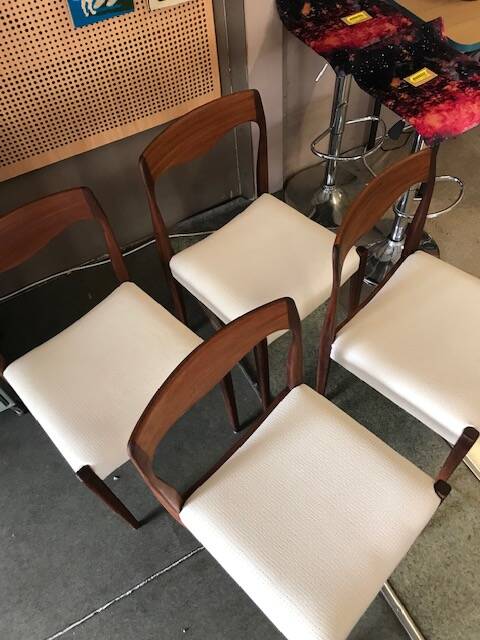 Baumann style chair, Scandinavian design, 60s/70s, teak