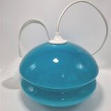 Blue vintage pendant light