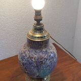Ceramic and brass lamp