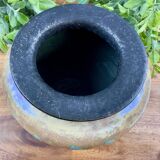 Handcrafted ceramic vase “Unique Piece AR” vintage glazed