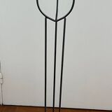 Basin on wrought iron support