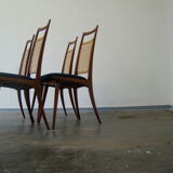 Quatre chaises vintage pour Lubcke