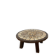 Table basse herbiers vintage