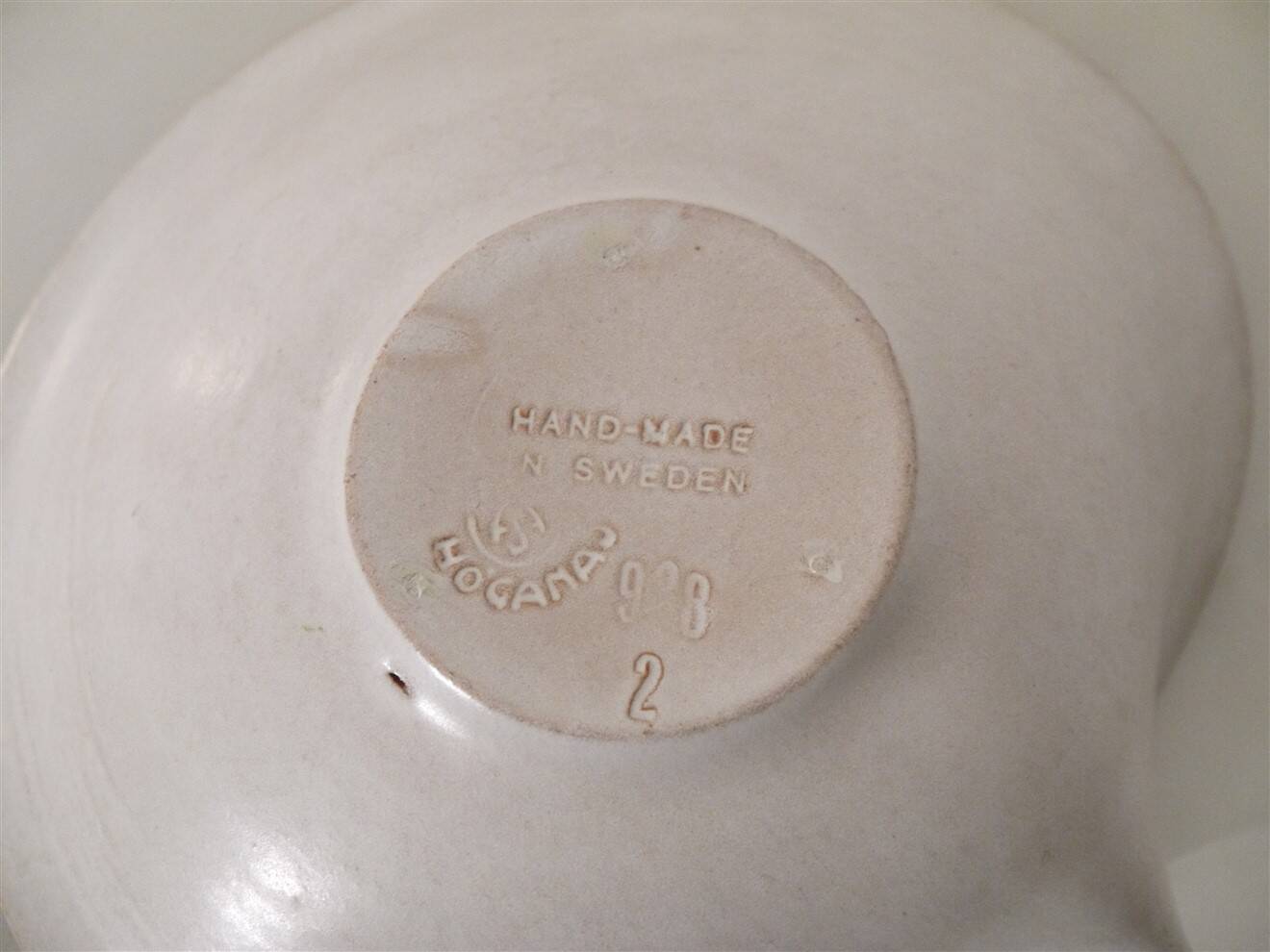 Swedish ceramic catchall from the 1960s.