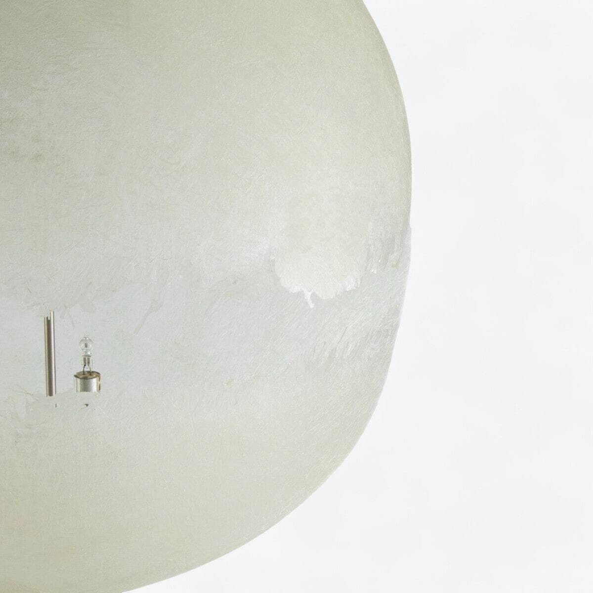 White Catellani & Smith Original PostKrisi F64 Fiberglass Floor Lamp