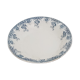 Hollow flat in earthenware of St Amand and Hamage model Primery, iron earth.