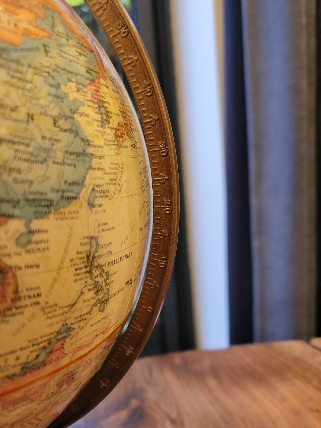 Earth globe