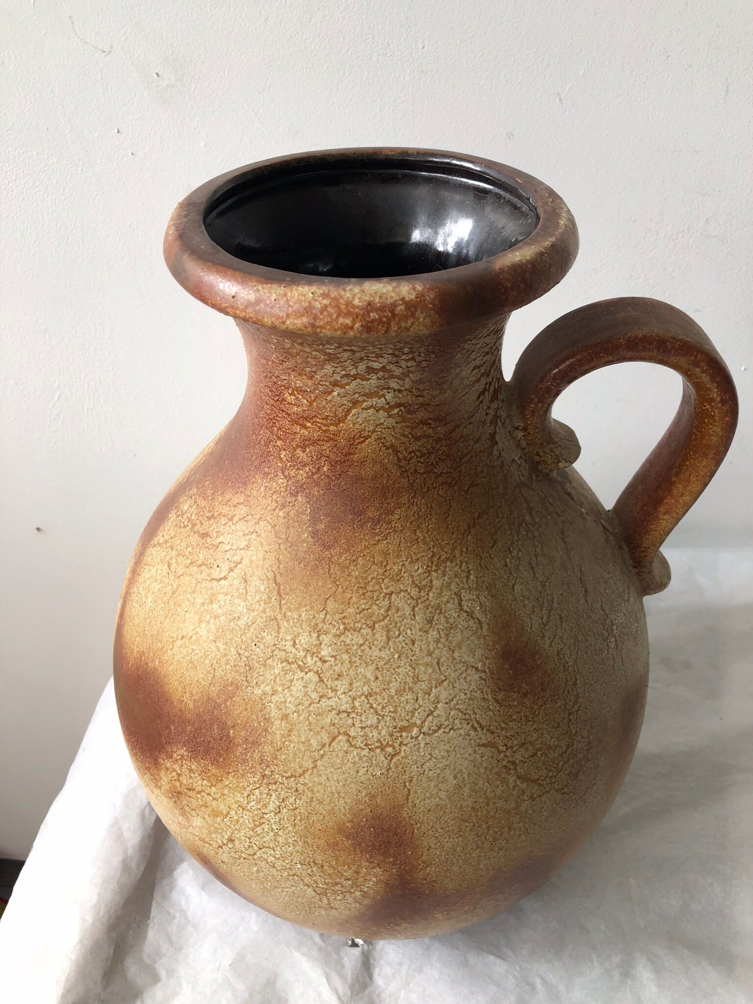 Vase ceramic vintage west germany