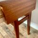 Enfilade teak tv cabinet chest of drawers 6 drawers year 1960 - width 154 cm