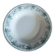 Assiette creuse terre de fer Marronnier