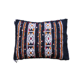 Kilim cushion moroccan black
