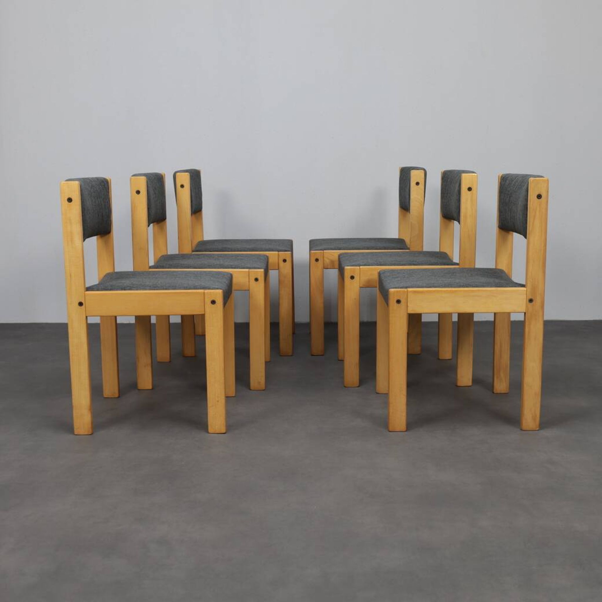 Set of 6 Dining Chairs by Cees Braakman for Pastoe, 1970s