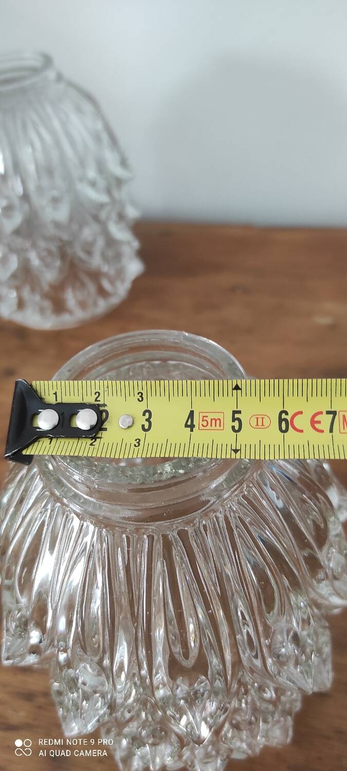 Vintage Glass Suspension Set