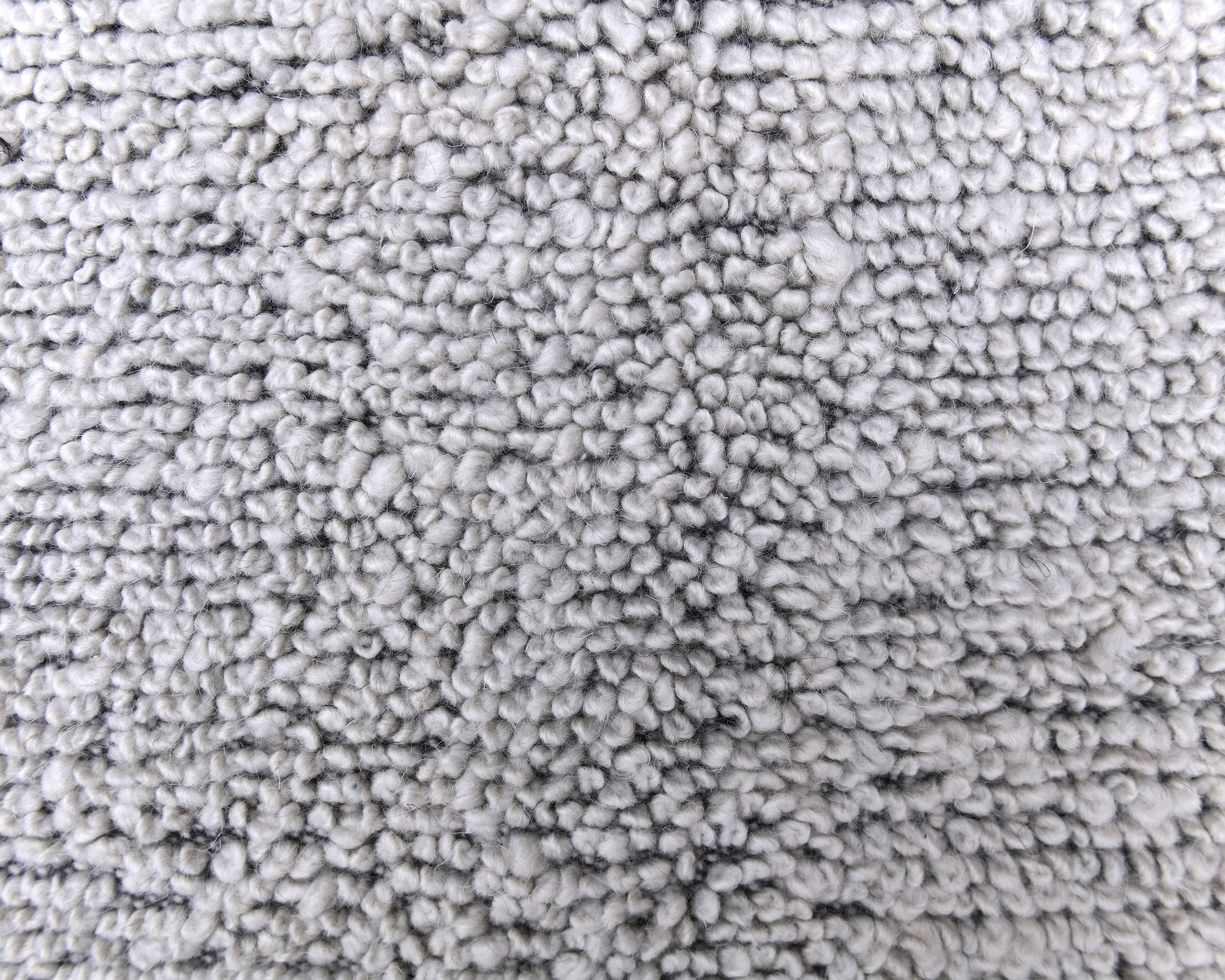 9x10 White Black %100 Wool Turkish Vintage Rug 277x296Cm