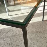 Table basse verre années 50