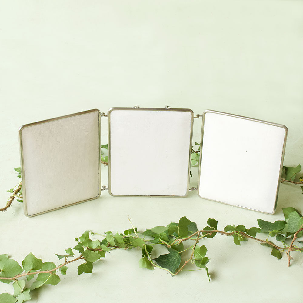 Mirror  triptych 21 X 68cm