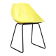 "Shell" chair with sled base by Pierr Guariche for Meurop 1961