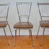 Set of 3 formica chairs