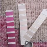 Vintage Turkish rug from Oushak, hand-woven 91x300 cm