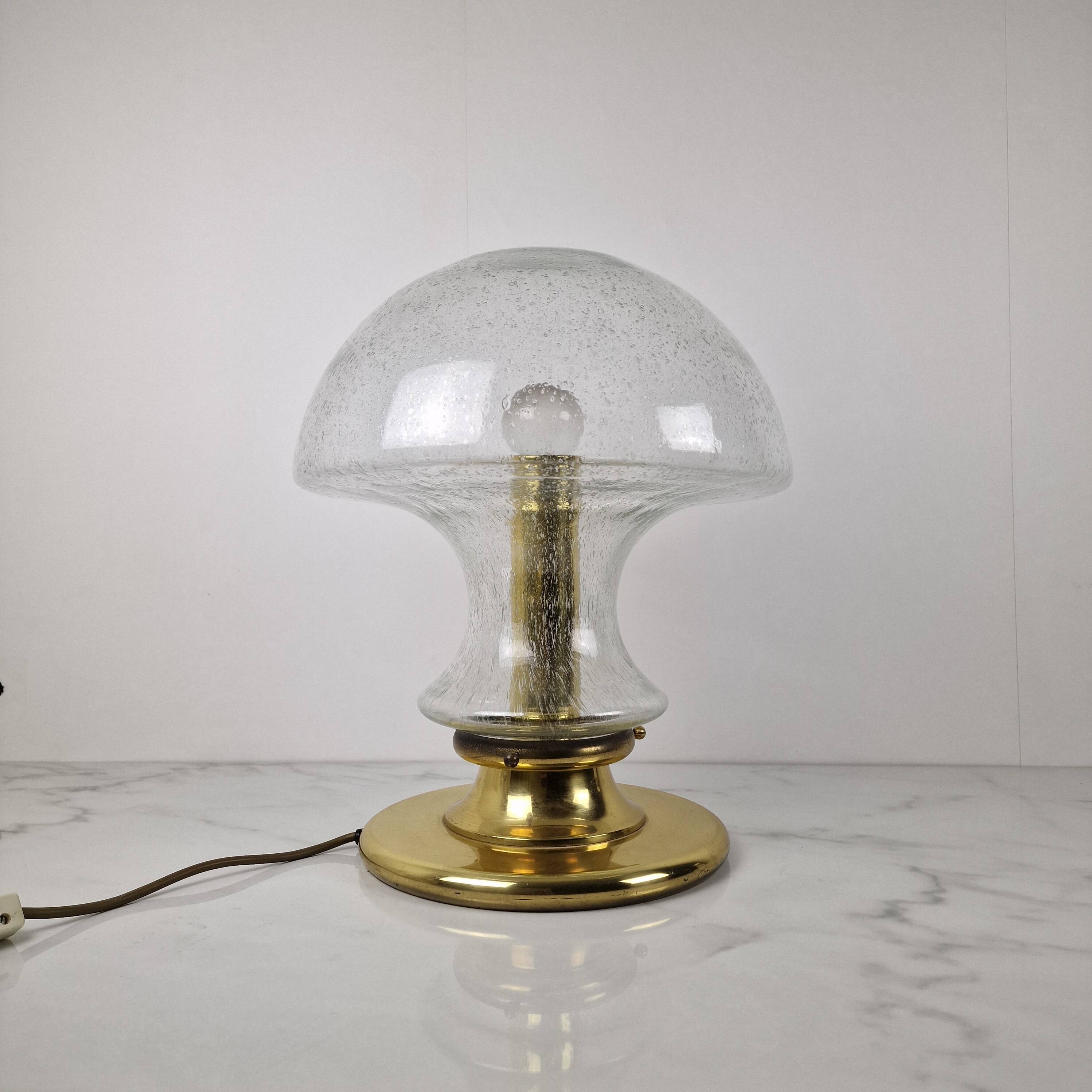 Large sculptural table lamp by Baum-Leuchten, Neheim-Hüsten, Germany, 1970s