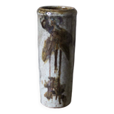 Catherine and Bruce Gould ceramic scroll vase