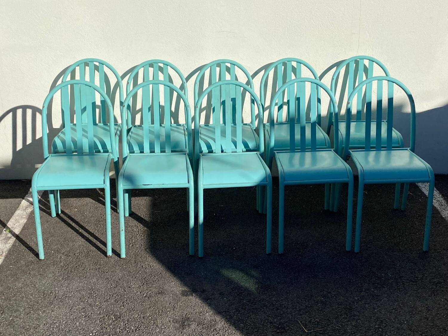 Old restaurant chair