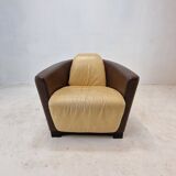 Set of 2 Calia Club or Lounge Chairs, Italy 1980's