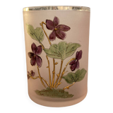 Verre de cure thermale fin XIX début XXeme