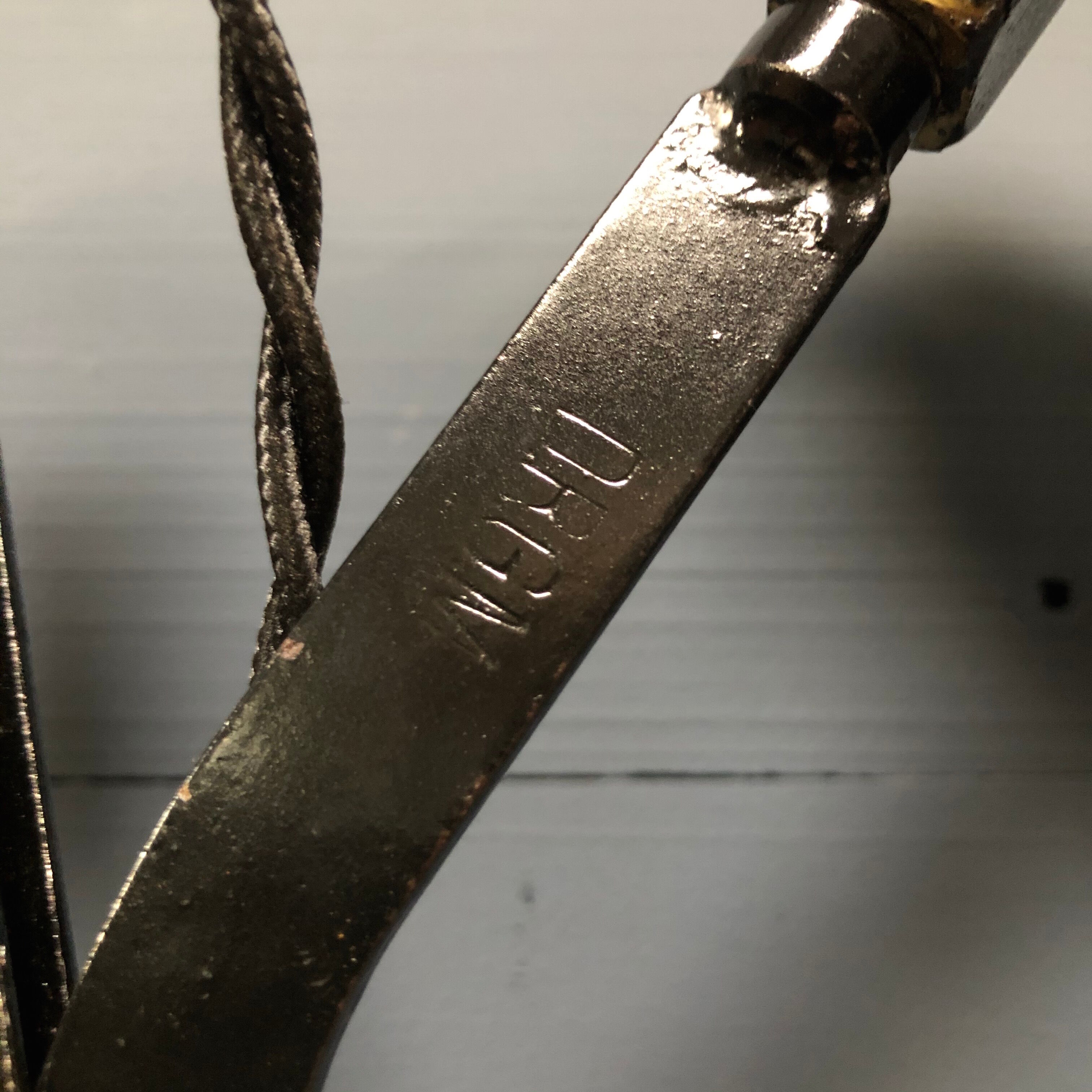 XL black scissor lamp from PeHaWe Leuchten Dresden, German 1940s