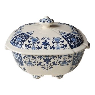 Iron Earth tureen earthenware from Gien model Ibis