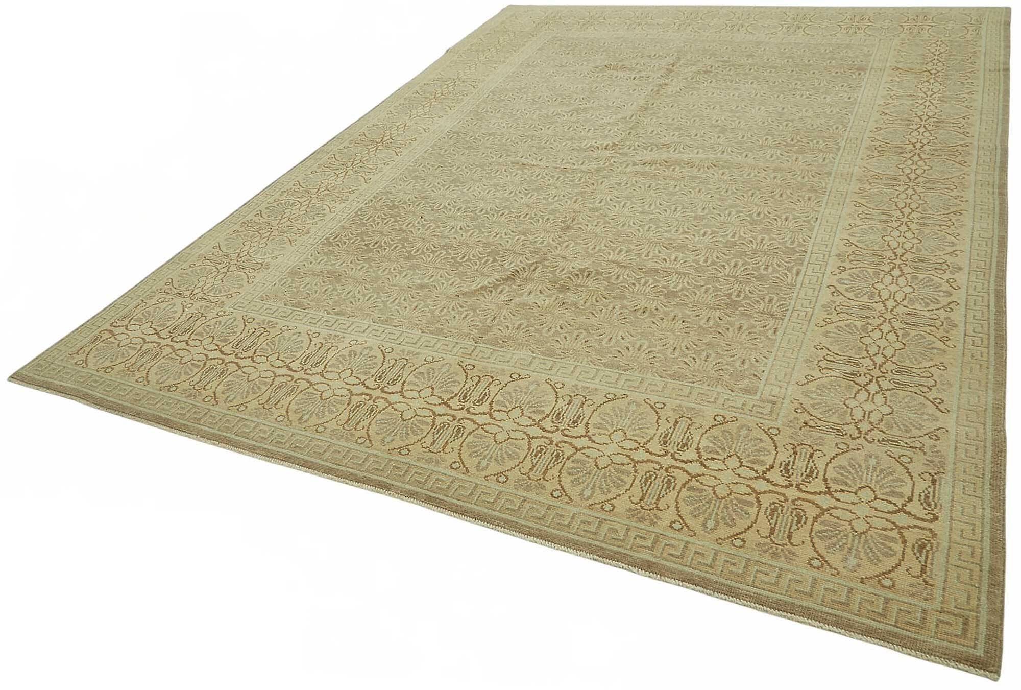 Turkish Handknotted Wool Oushak Rug 253 cm x 340 cm