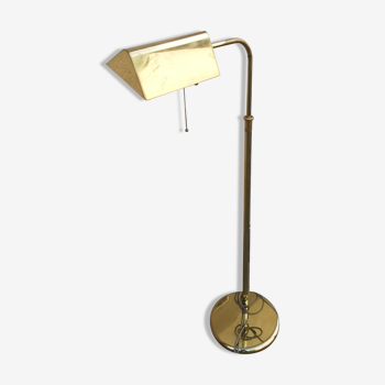 Lampadaire vintage laiton