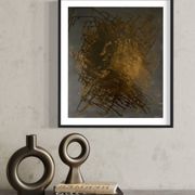 A very original contemporary painting of French craftsmanship, unique model
