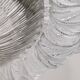 Large Italian Murano Glass Leaf Flush Mount Ceiling Light