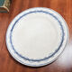 Earthenware dessert plate Terre de Fer , Austerlitz