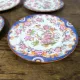 Lot de 4 assiettes à dessert Sarreguemines minton