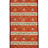 1950s Moldavian Kilim Runner Rug 96 x 200 cm