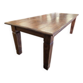 Table vintage XL en bois massif