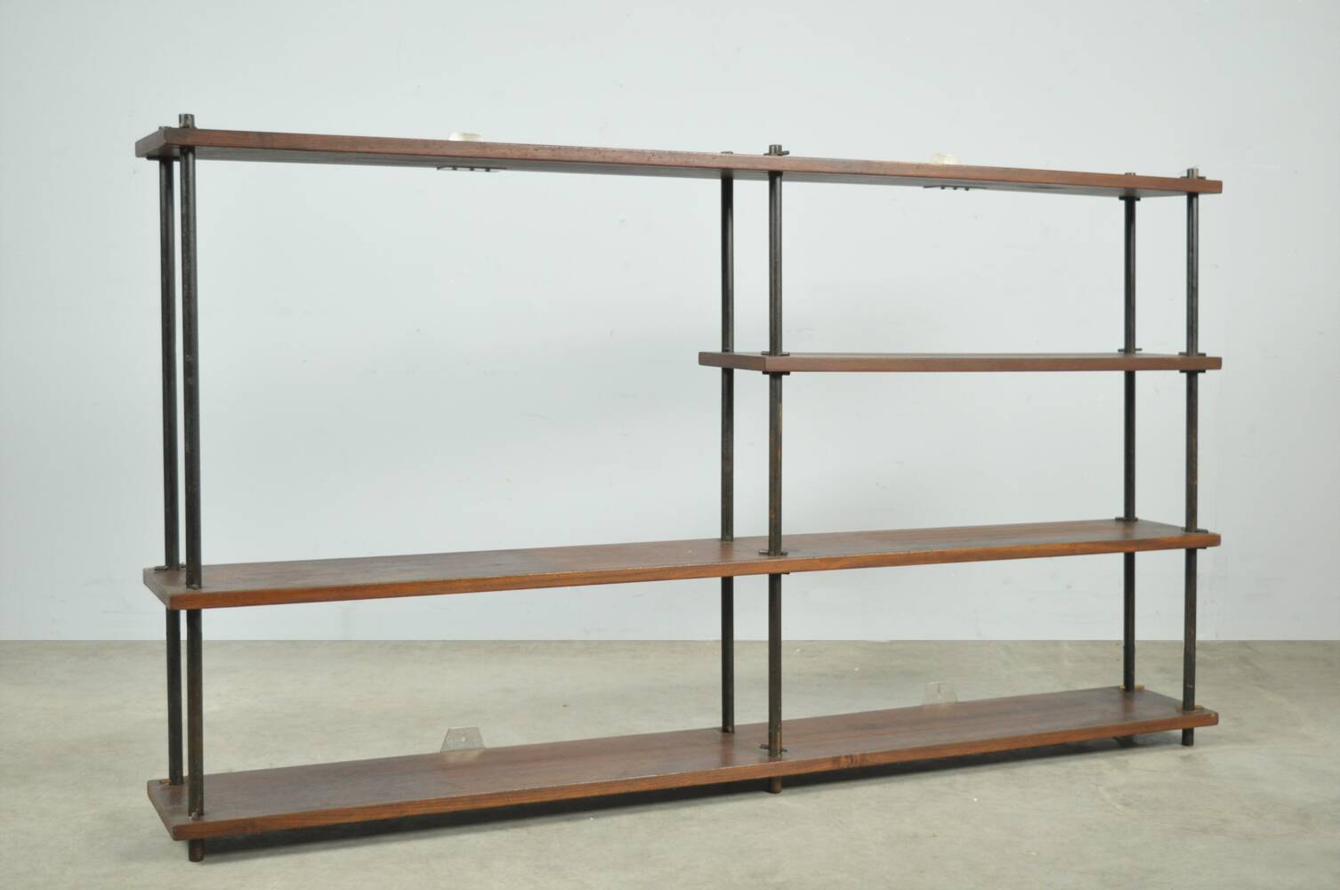 Étagère murale en bois vintage, Pays-Bas 1970