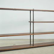 Hanging vintage wooden stick cabinet, Netherlands 1970