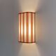 Pair of fabric wall lights